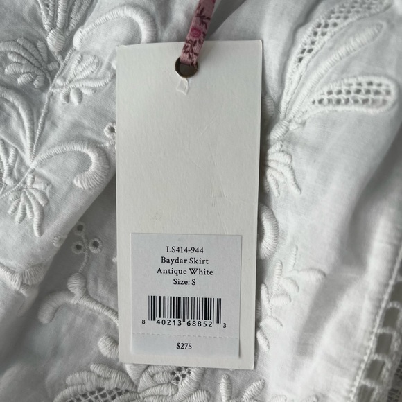 LOVESHACKFANCY SKIRT. NEW WITH TAGS SIZE S - Picture 5 of 6